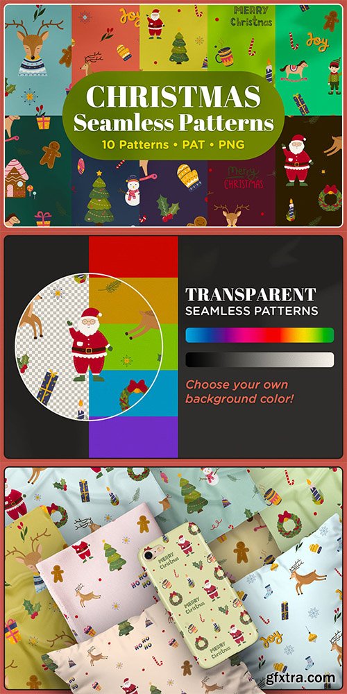 Christmas Seamless Patterns Christmas Seamless Patterns