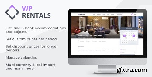 ThemeForest - WP Rentals v2.8.3 - Booking Accommodation WordPress Theme - 12921802 - NULLED