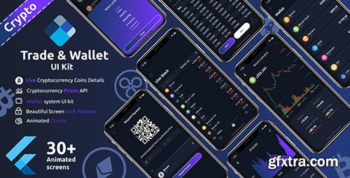 CodeCanyon - Crypto Trade & wallet Flutter UI kit v1.0 - 24992694