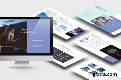 Buzeo ocmed Marketing Pitch Deck Powerpoint and Keynote Templates