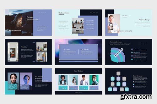 Buzeo ocmed Marketing Pitch Deck Powerpoint and Keynote Templates