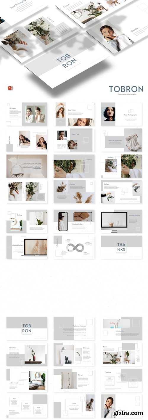 Tobron Powerpoint, Keynote and Google Slides Templates