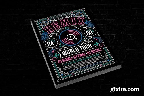 Modern DJ Event Flyer