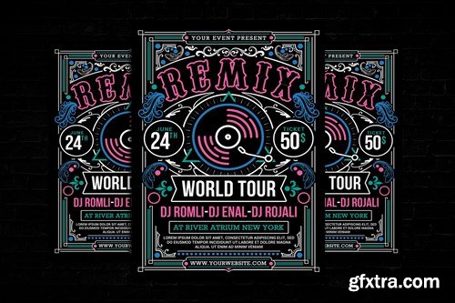 Modern DJ Event Flyer