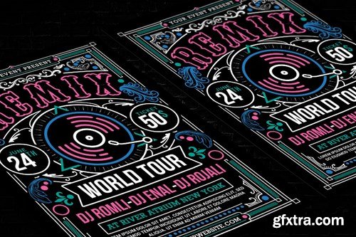 Modern DJ Event Flyer