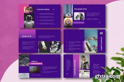 ARTIFICO - Artificial Intelegent Powerpoint Google Slides and Keynote Templates