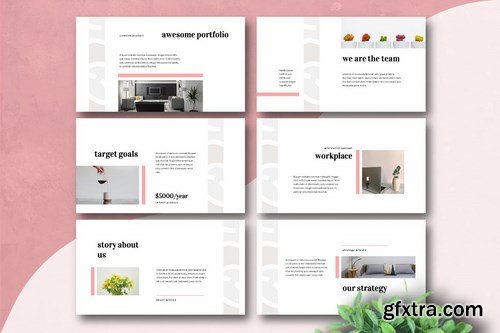 MINIMO - Minimalist Powerpoint Google Slides and Keynote Templates