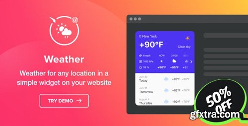 CodeCanyon - Weather Forecast v1.0.0 - WordPress Weather Plugin - 25311371 CodeCanyon - Weather Forecast v1.0.0 - WordPress Weather Plugin - 25311371