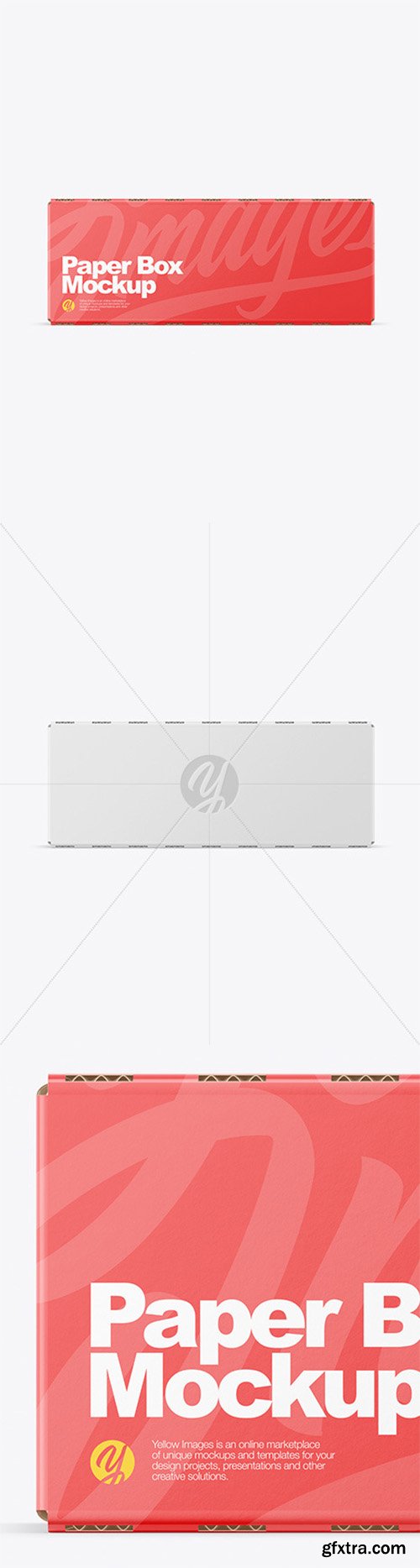 Paper Box Mockup 51960