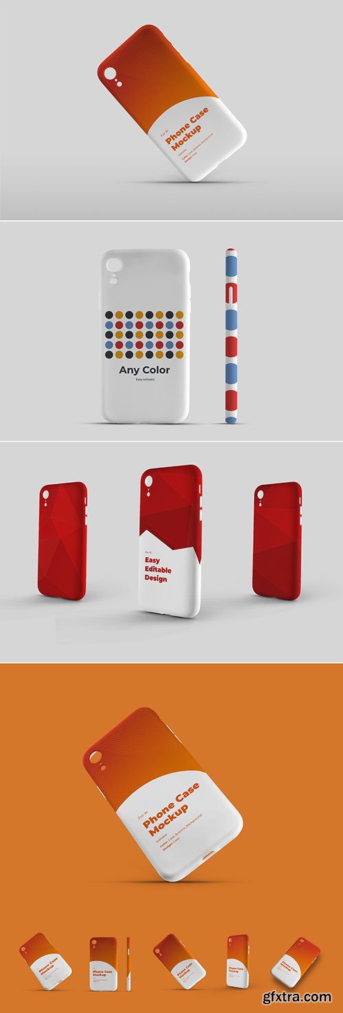 Smartphone Phone Case Mockup Set 307901812 Smartphone Phone Case Mockup Set 307901812