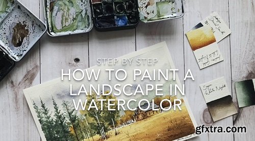 Painting a Landscape in Watercolor