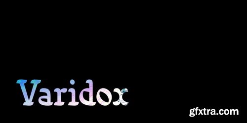 Varidox Font Family Varidox Font Family