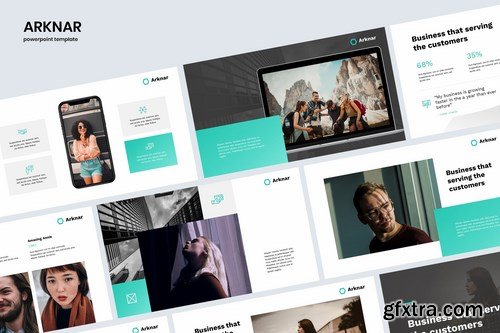 ARKNAR - Simple & Professional Powerpoint and Google Slides Templates
