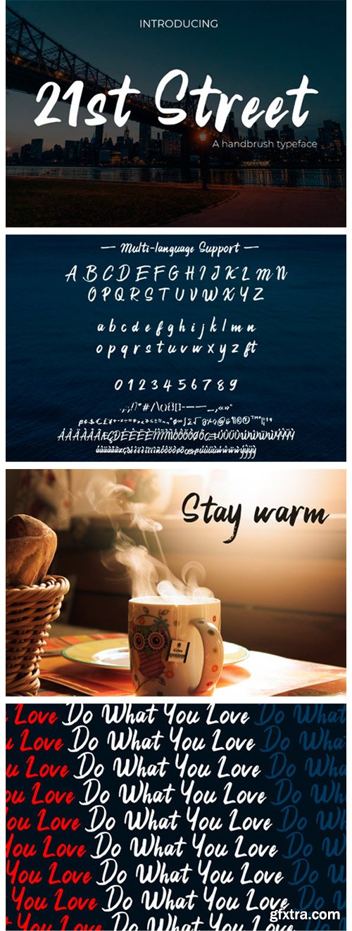 21st Street Font 21st Street Font