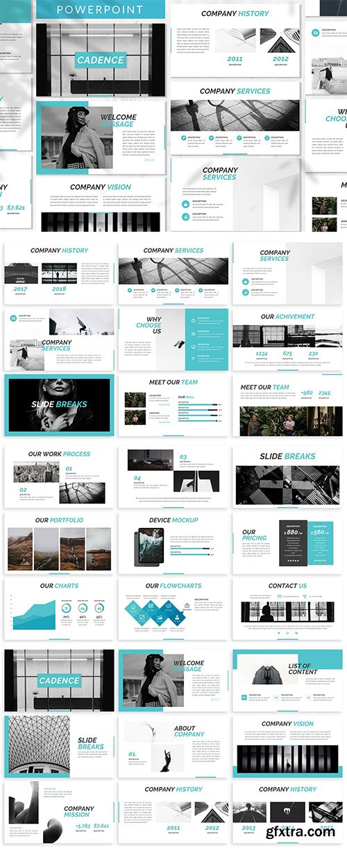 Cadence - Business Powerpoint Template Cadence - Business Powerpoint Template