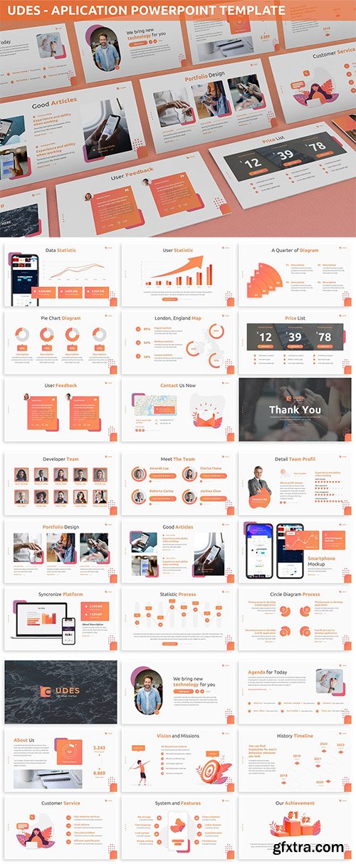 Udes - Application Powerpoint Template Udes - Application Powerpoint Template