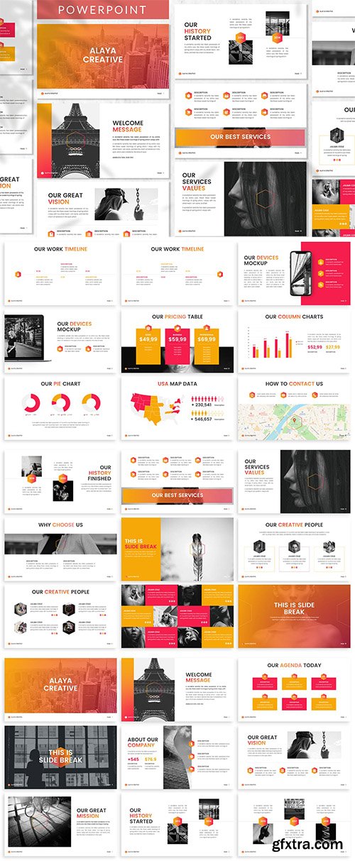 Alaya - Business Powerpoint Template Alaya - Business Powerpoint Template
