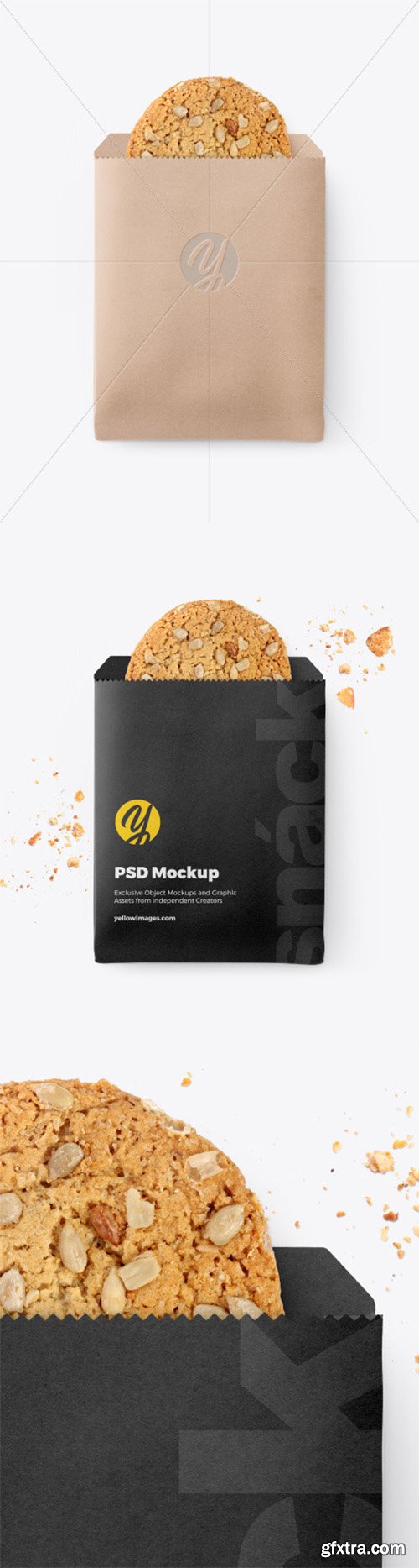 Paper Snack Pack Mockup 52022 Gfxtra
