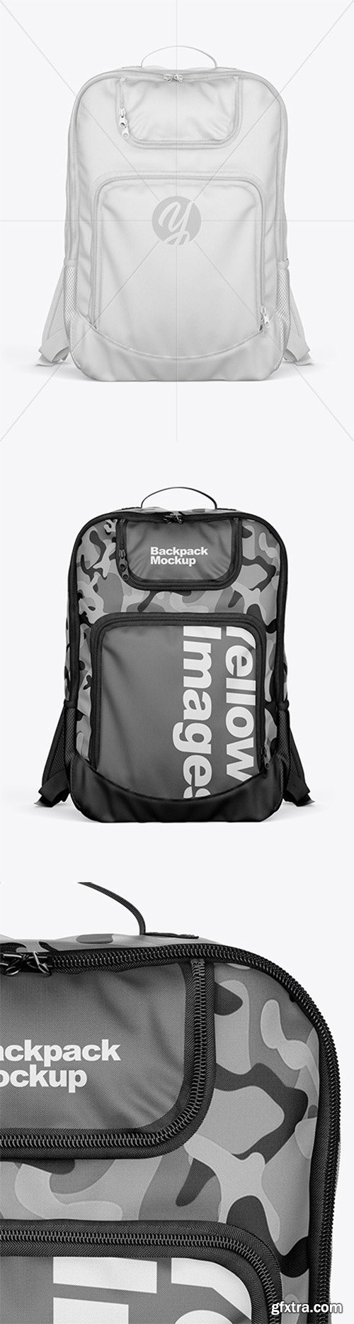 Backpack Mockup 52027 Backpack Mockup 52027