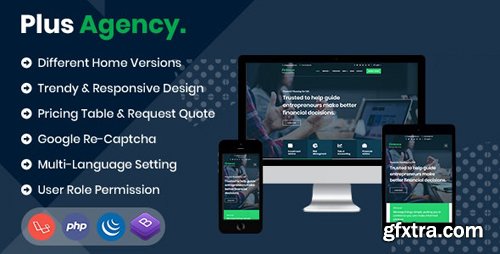 CodeCanyon - PlusAgency v2.20 - Multipurpose Website CMS & Business Agency Management System - 24646161 CodeCanyon - PlusAgency v2.20 - Multipurpose Website CMS & Business Agency Management System - 24646161