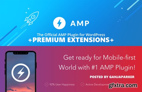 AMP for WP v1.0.3 - Accelerated Mobile Pages for WordPress + AMP for WP Premium Extensions
