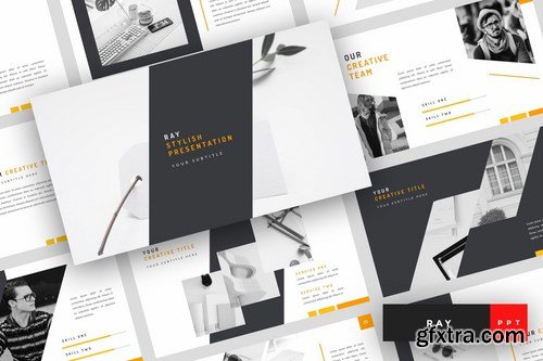 Ray - Stylish Powerpoint Google Slides and Keynote Templates