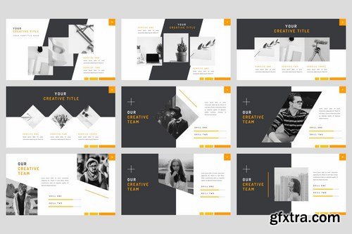 Ray - Stylish Powerpoint Google Slides and Keynote Templates