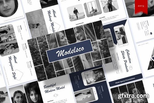 Modelsco Powerpoint Template