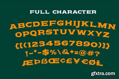 Hurscol Vintage Typeface