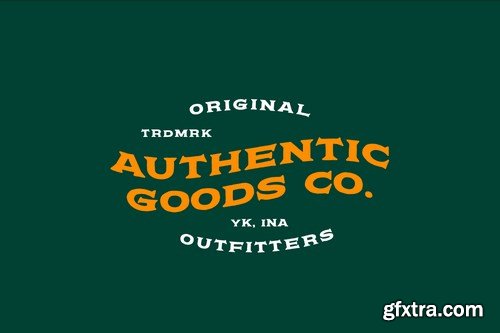 Hurscol Vintage Typeface