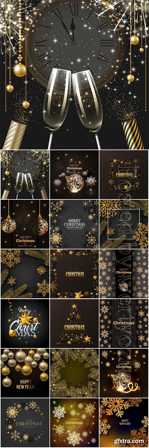 Christmas and New Year vector Christmas and New Year vector