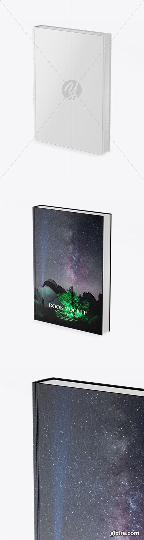 Book w/ Matte Cover Mockup - Half Side View 51007 Book w/ Matte Cover Mockup - Half Side View 51007