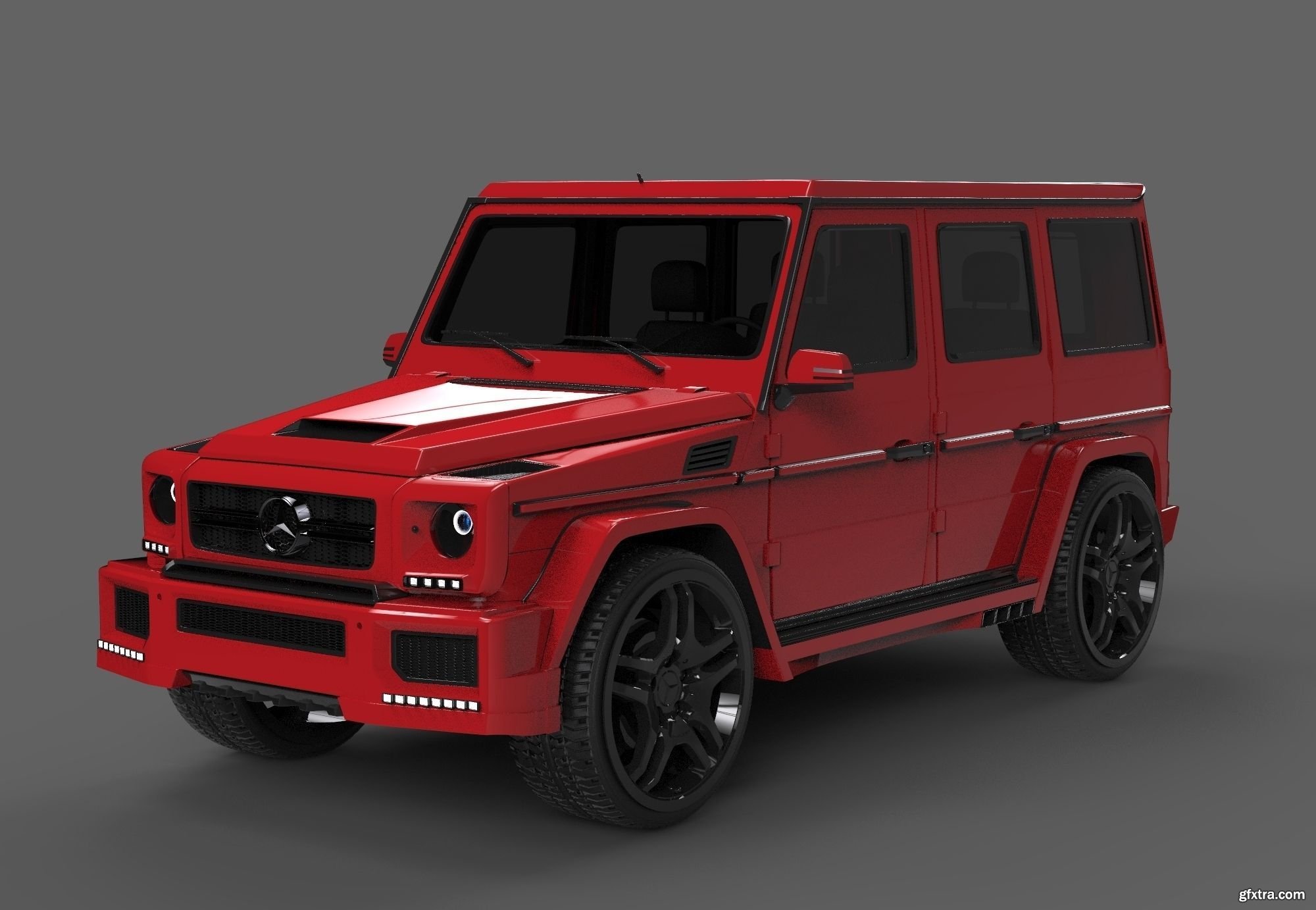Mercedes Gelendwagen G63 3D model » GFxtra