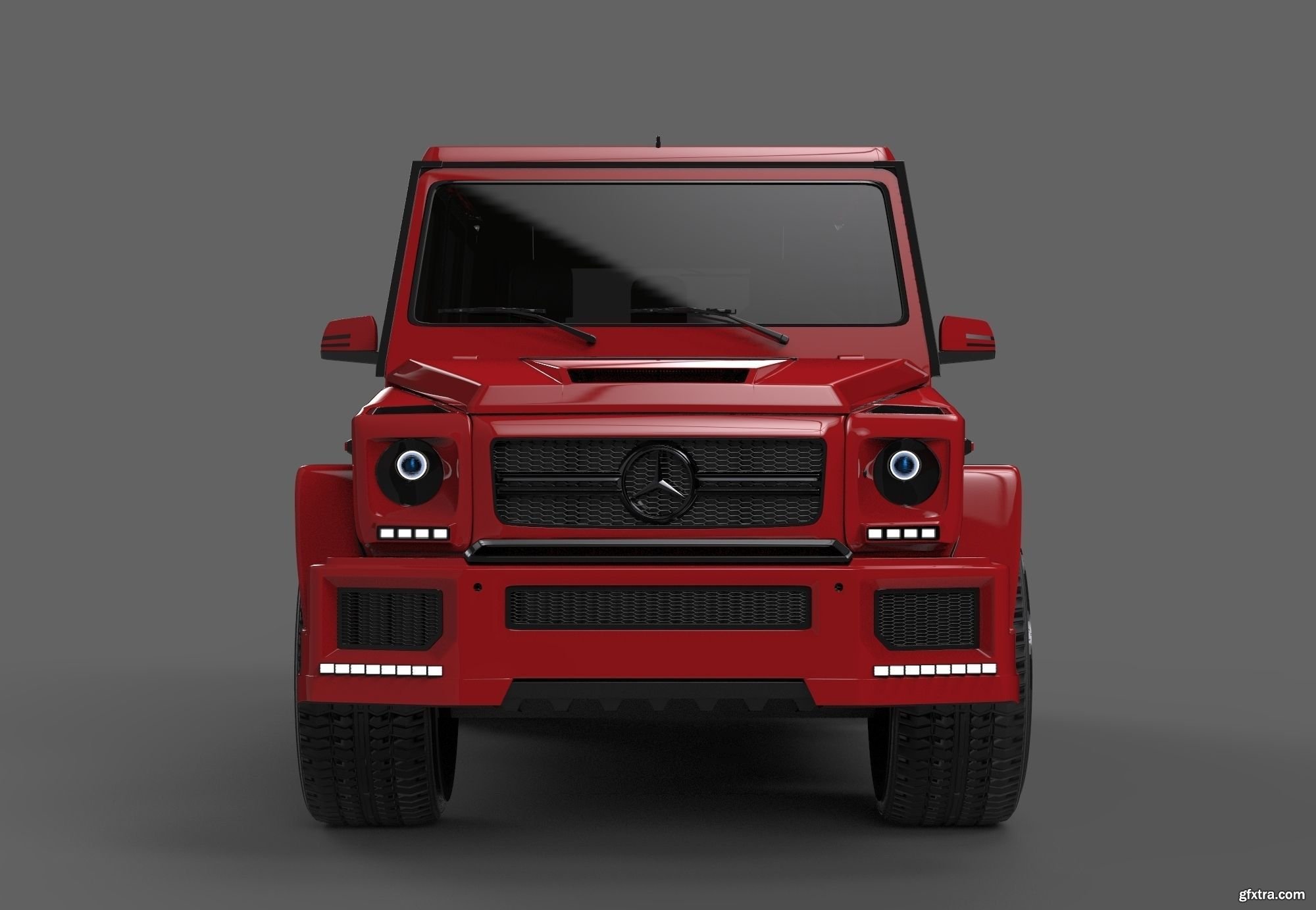 Mercedes Gelendwagen G63 3D model » GFxtra