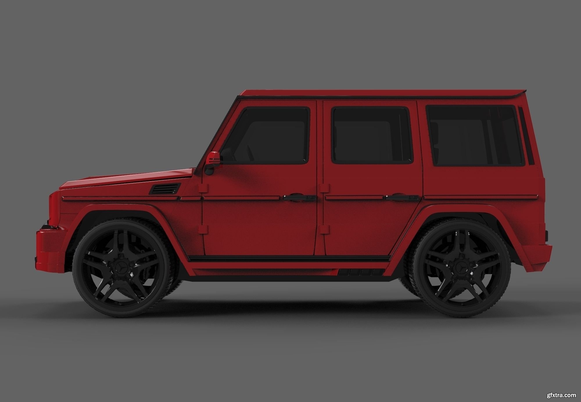 Mercedes Gelendwagen G63 3D model » GFxtra