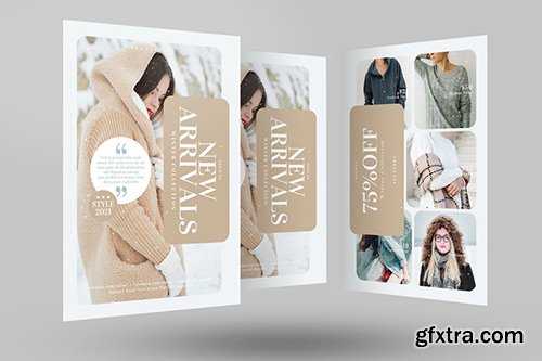 Winter Fashion Sale Flyer Winter Fashion Sale Flyer