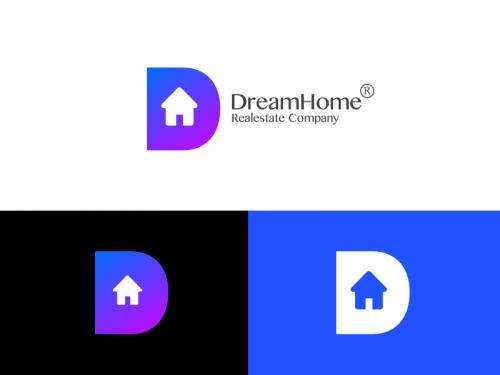 DreamHome Logo Real Estate Company - dreamhome-logo-realestatecompany