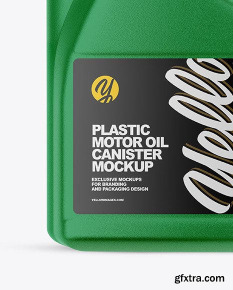 Plastic Canister Mockup 51482 Gfxtra