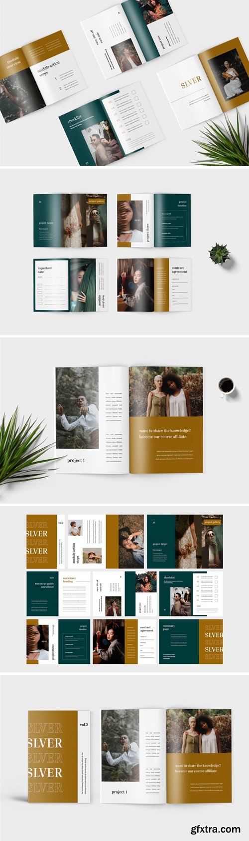 Slver - Minimalist Workbook Template