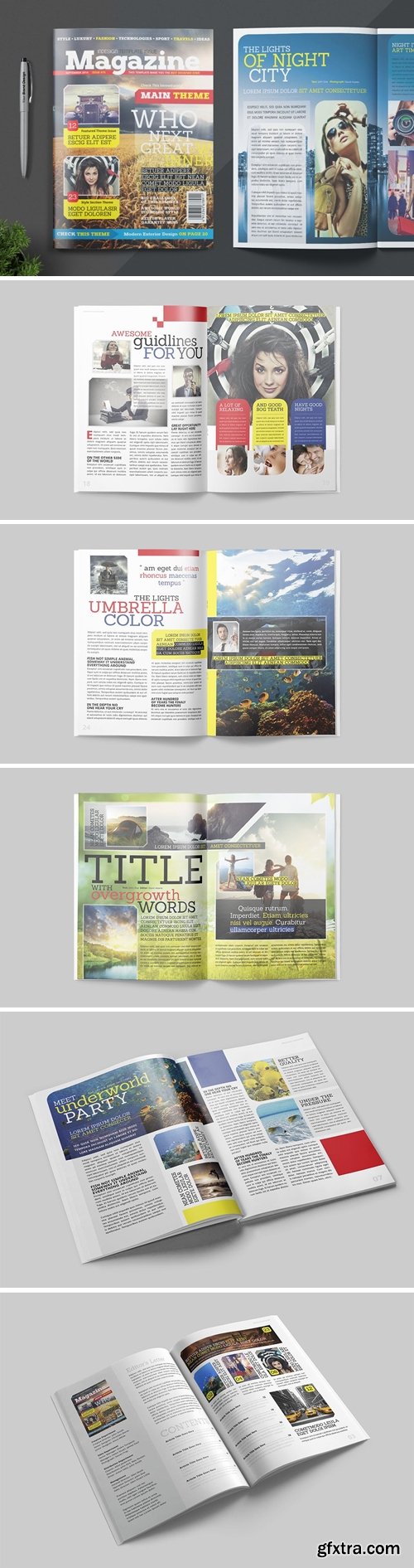 Magazine Template