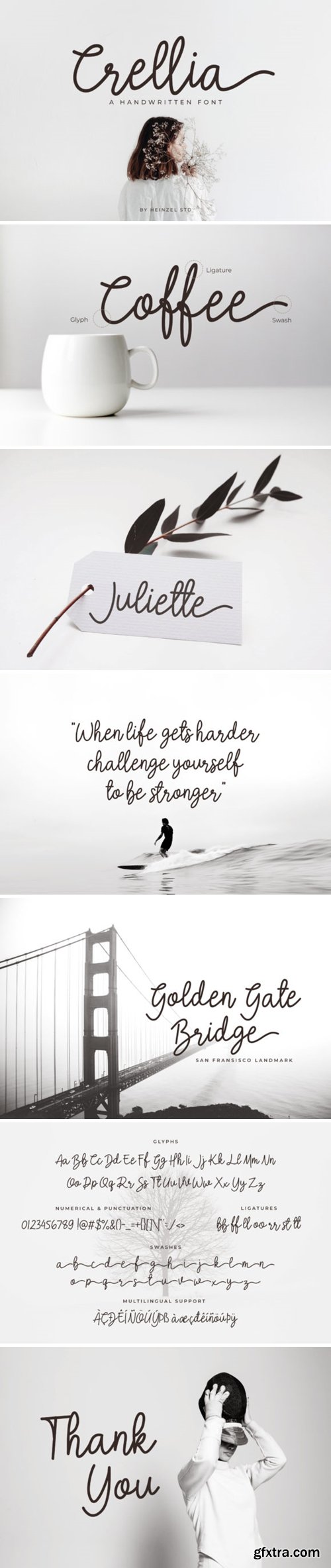 Crellia Script Font