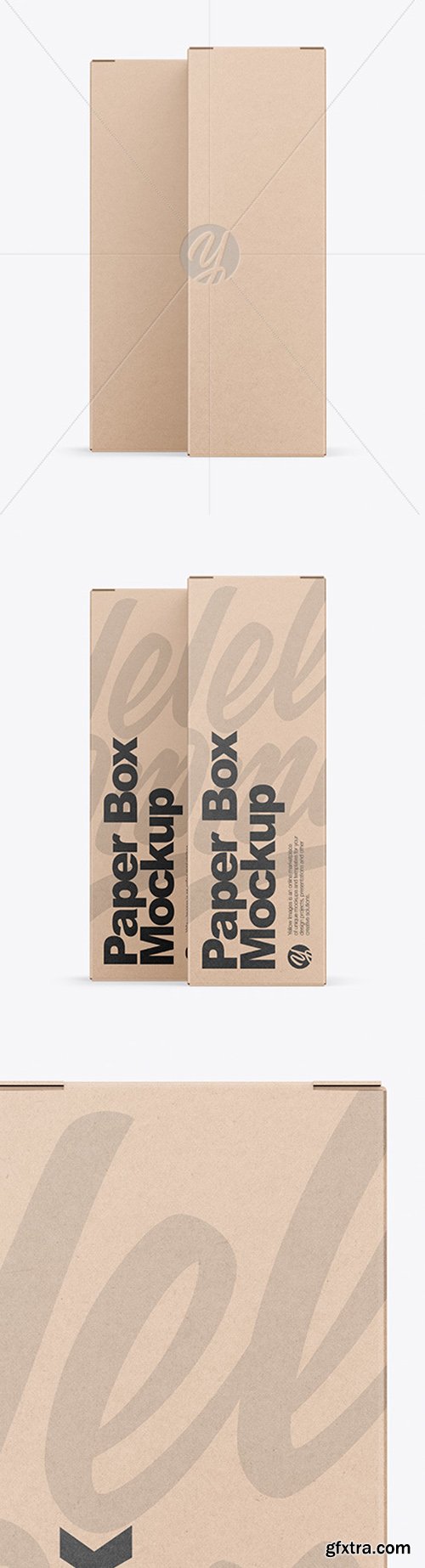 Two Kraft Boxes Mockup 51098