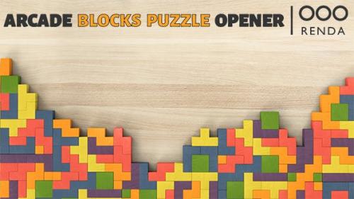Videohive - Arcade Blocks Puzzle Opener