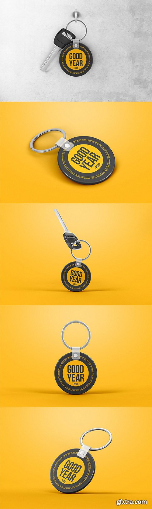 Circle Keychain Mockup Circle Keychain Mockup