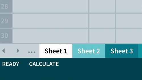 Managing Multiple Worksheets And Workbooks