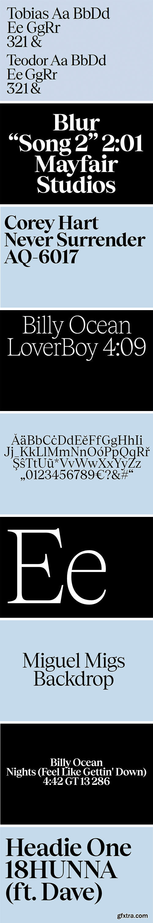 Tobias Font Family
