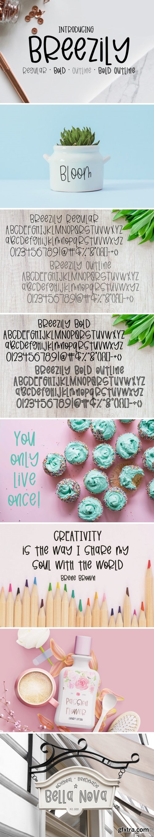 Breezily Font