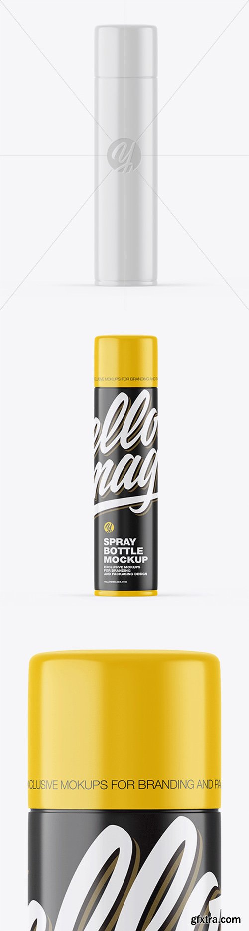 Glossy Spray Bottle Mockup 52119 Glossy Spray Bottle Mockup 52119