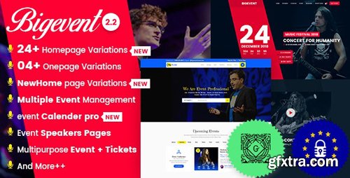 ThemeForest - BigEvent v2.3.4 - Conference Event WordPress Theme - 20502044 ThemeForest - BigEvent v2.3.4 - Conference Event WordPress Theme - 20502044