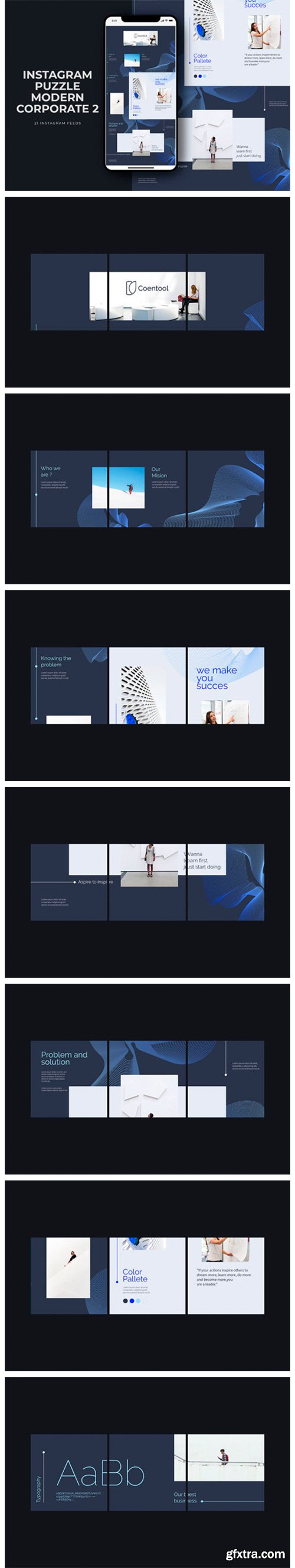 Instagram Puzzle Modern Corporate 2 2130058